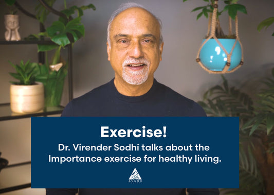 Dr. Virender Sodhi discusses the significance of maintaining a healthy lifestyle for overall well-being.
