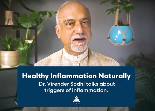 Dr. Virender Sodhi, Director of the Ayush Herbs, offers expert tips on combating inflammation effectively.