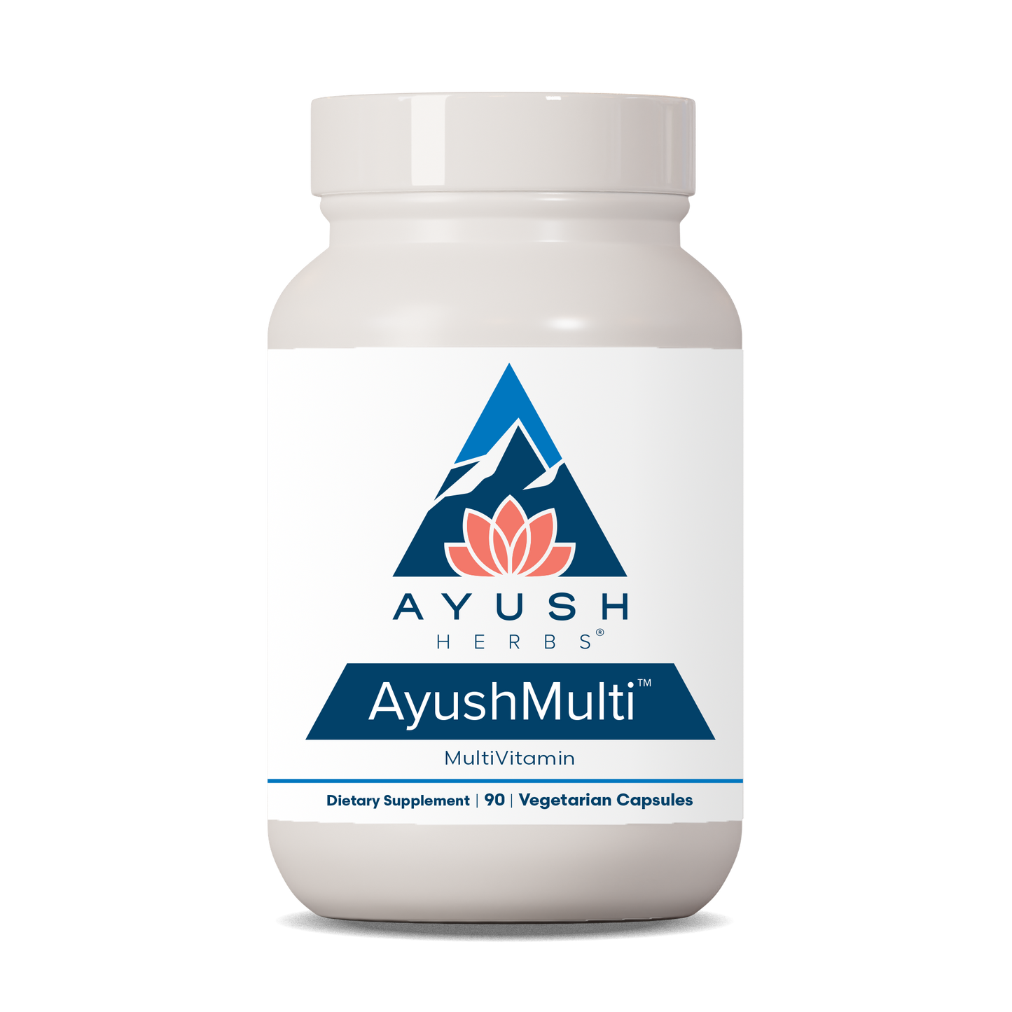 AyushMulti bottle front by Ayush herbs herbal supplements
