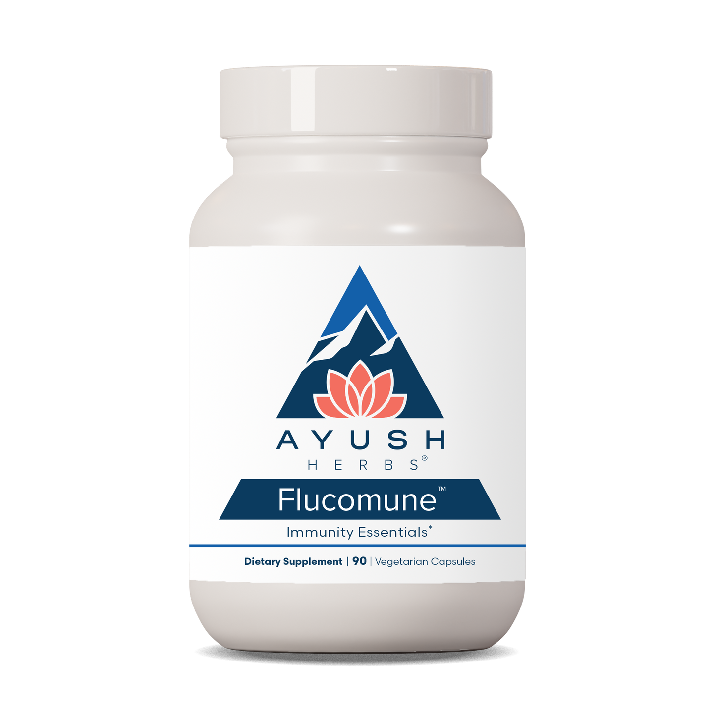 Flucomune Bottle front by Ayush herbs herbal supplements
