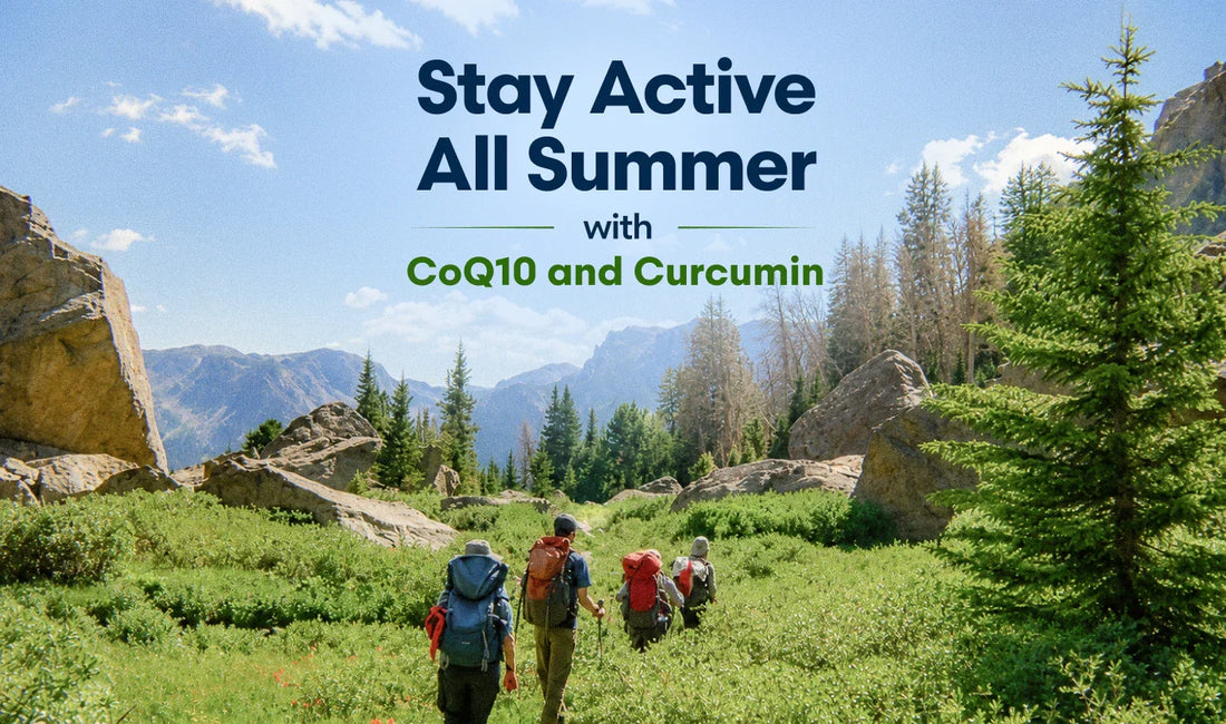 Stay Active All Summer with CoQ10 and Curcumin