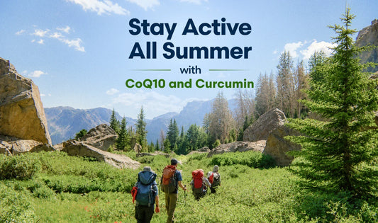 Stay Active All Summer with CoQ10 and Curcumin