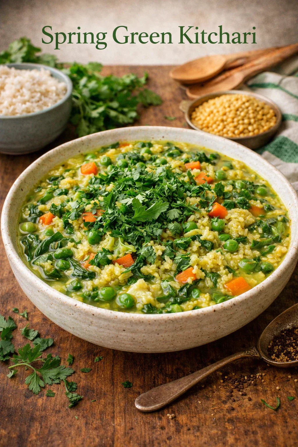 Spring Green Kitchari