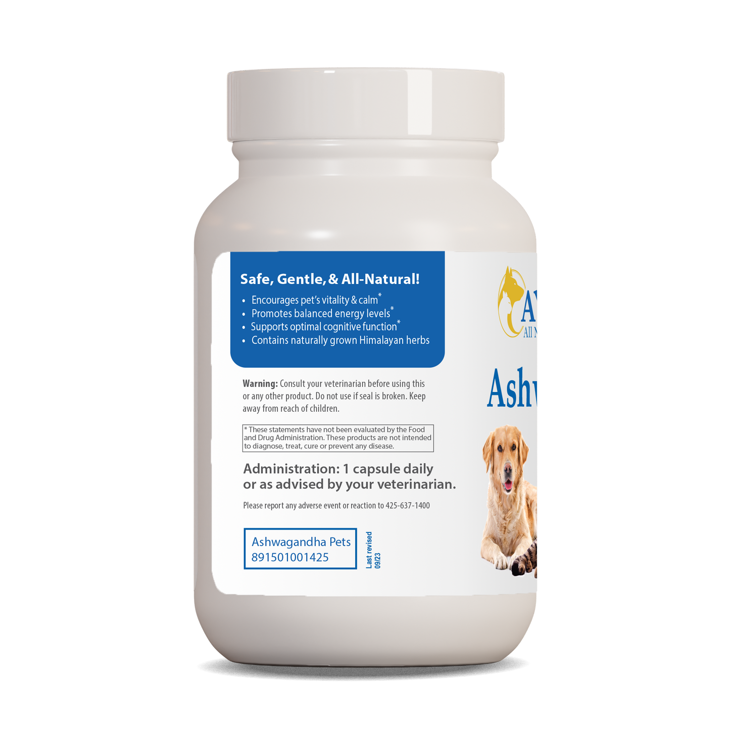 Pet Ashwagandha - Calming Stress Support