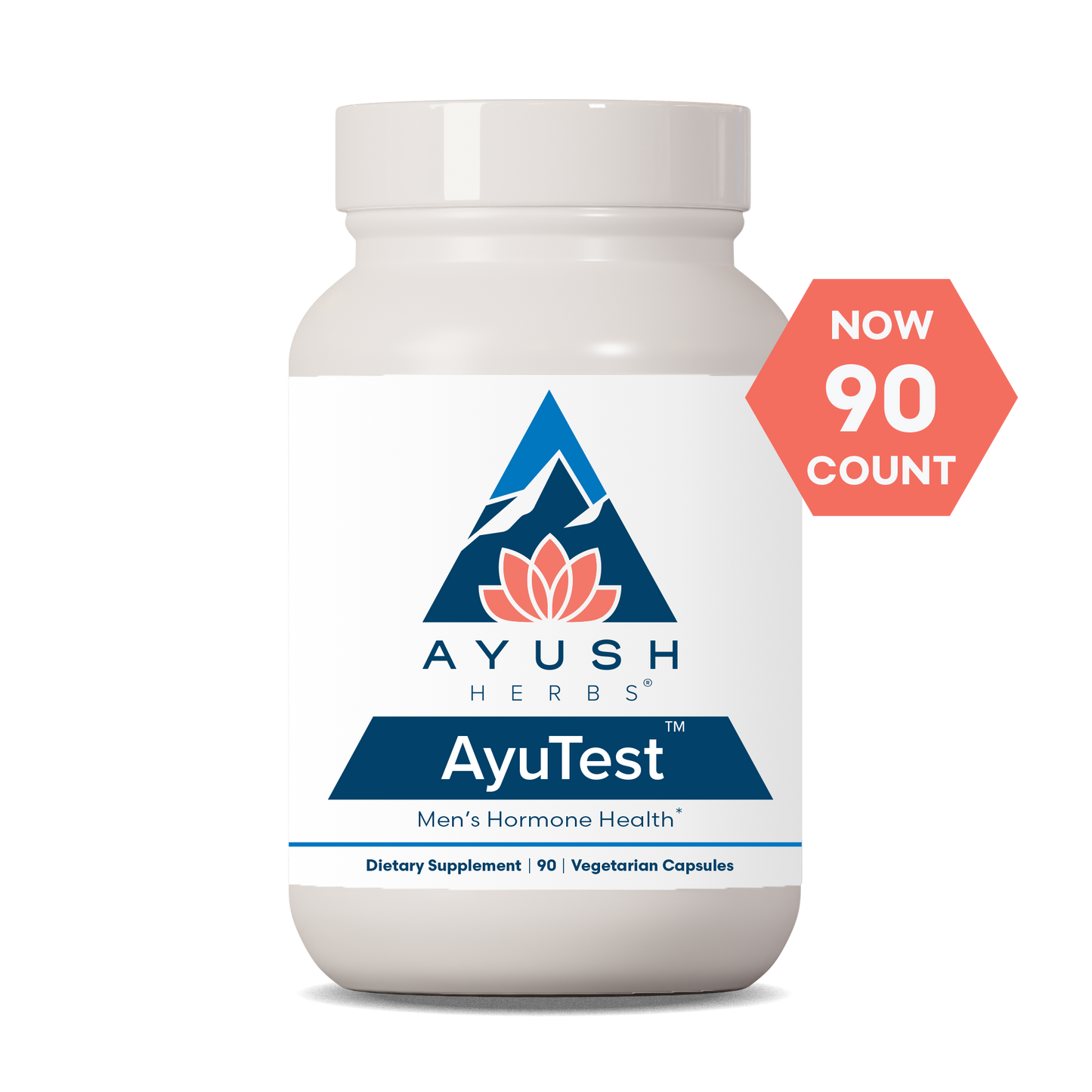 
                  
                    AyuTest bottle front by Ayush herbs herbal supplements
                  
                