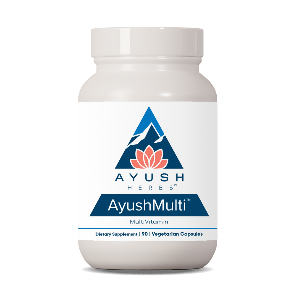 AyushMulti bottle front by Ayush herbs herbal supplements