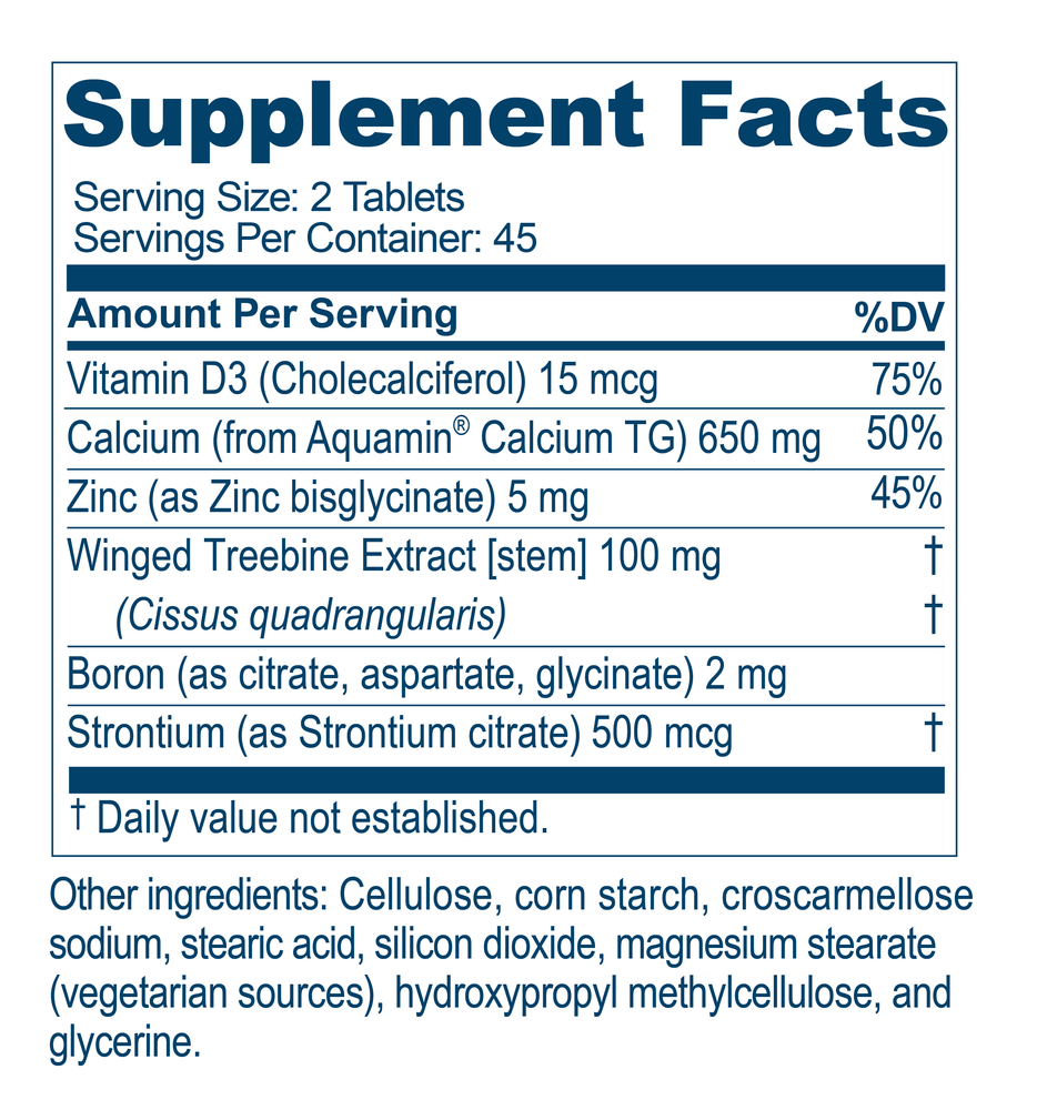 
                  
                    Calcium + Cofactors supplement facts by Ayush herbs herbal supplements
                  
                