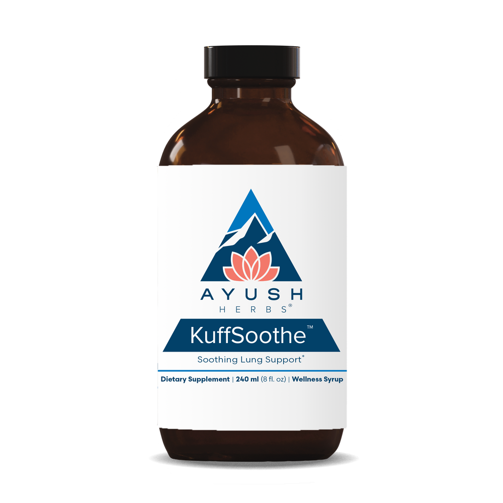 
                  
                    Kuffsoothe Bottle front by Ayush herbs herbal supplements
                  
                