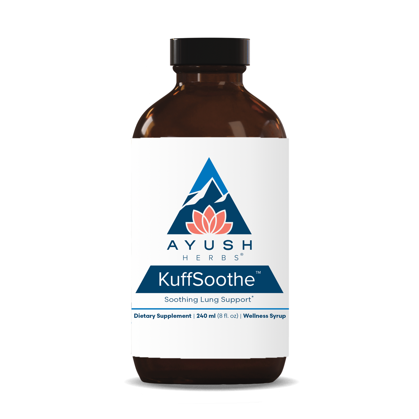 
                  
                    Kuffsoothe Bottle front by Ayush herbs herbal supplements
                  
                
