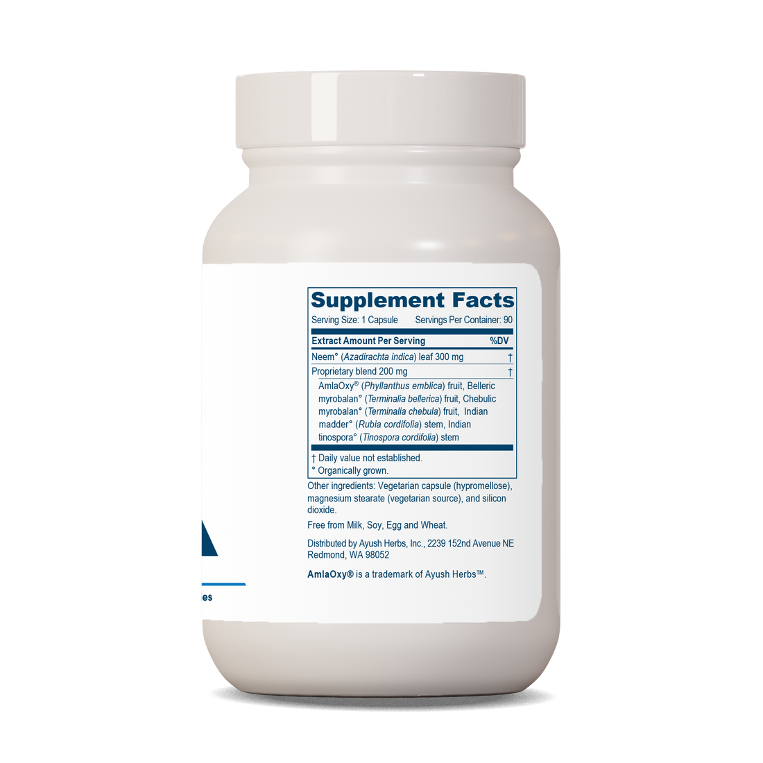 Neem Plus™ Ayush Herbs Inc. Herbal Supplements Ayush Herbs B2B