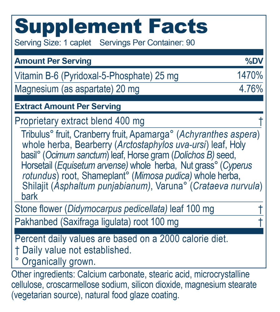 
                  
                    Rentone supplement facts
                  
                