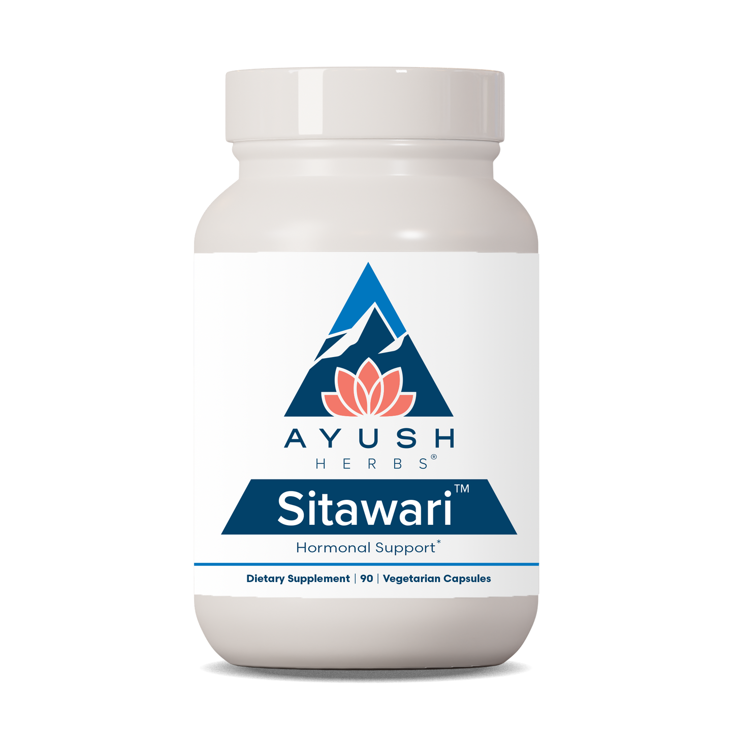 Sitawari Bottle front by Ayush herbs herbal supplements