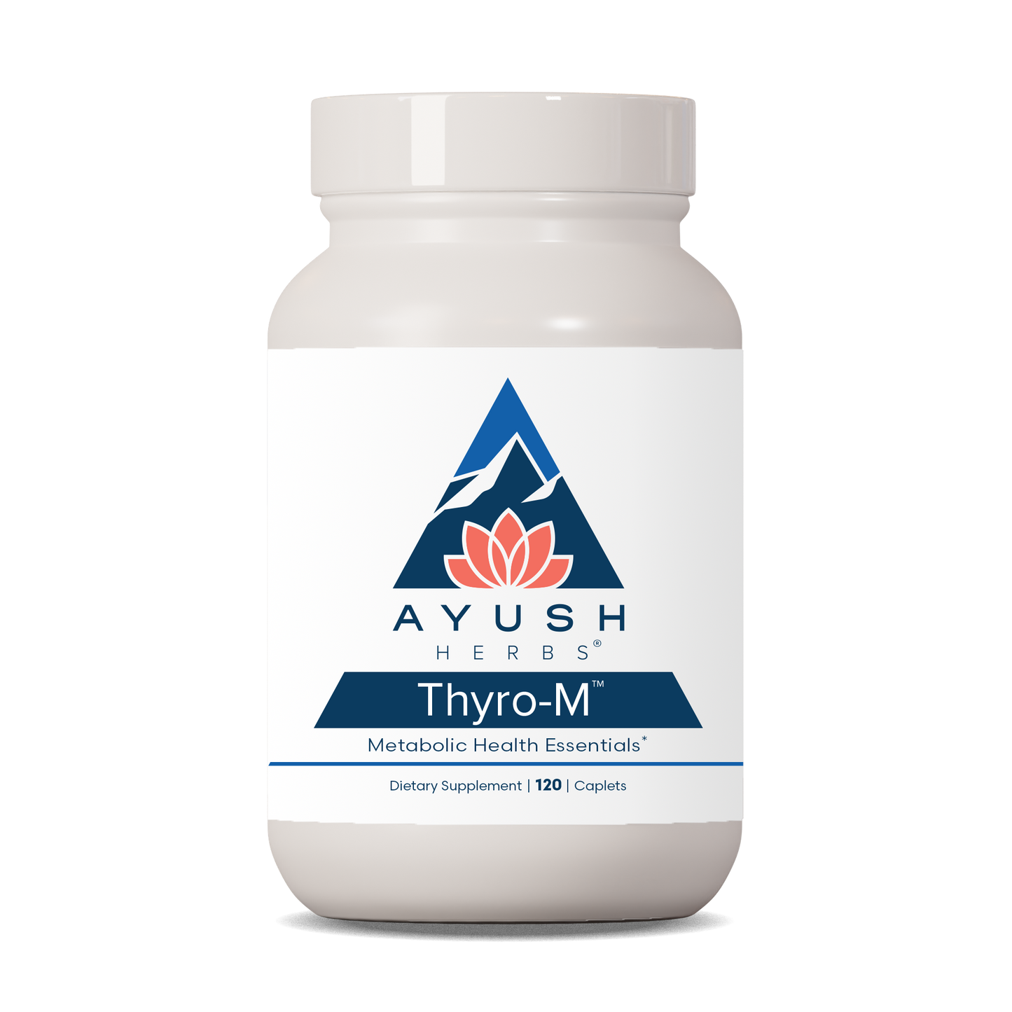 
                  
                    Thyro-M Bottle front by Ayush herbs herbal supplements
                  
                