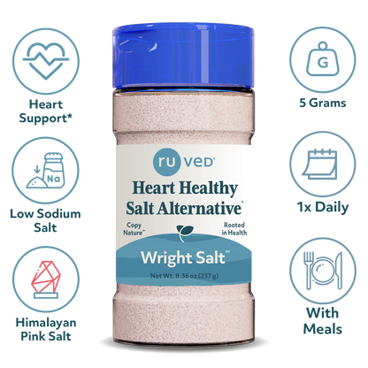 Wright Salt™ – Reduced-Sodium Himalayan Salt Blend
