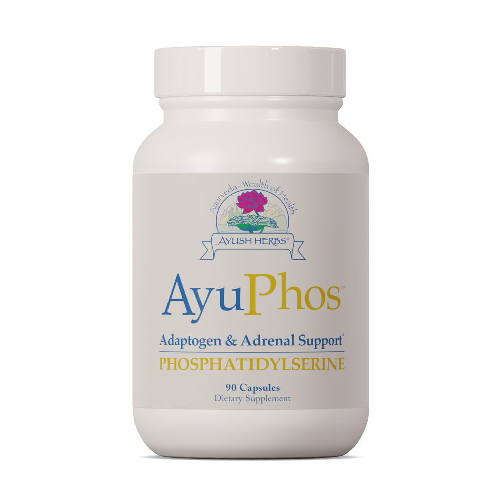 
                  
                    AyuPhos bottle front by Ayush herbs herbal supplements
                  
                
